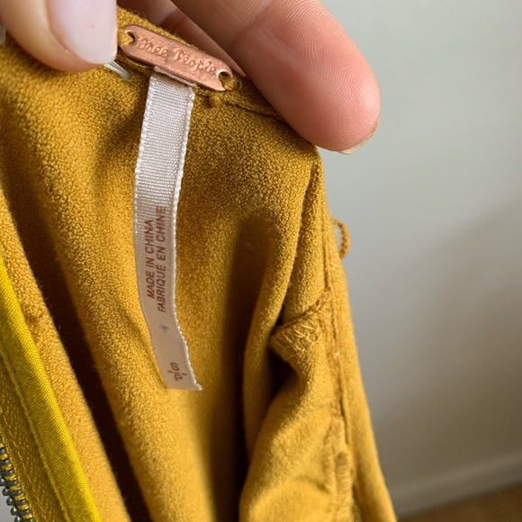Free People | Baby doll mustard dress - Picture 5 of 5